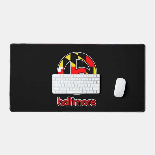 I Love Baltimore Bureaumat (Keyboard & Muis)