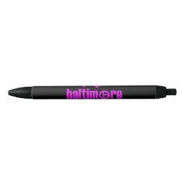 I Love Baltimore Zwarte Inkt Pen