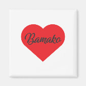 I Love Bamako - Mali Magneet (Voorkant)