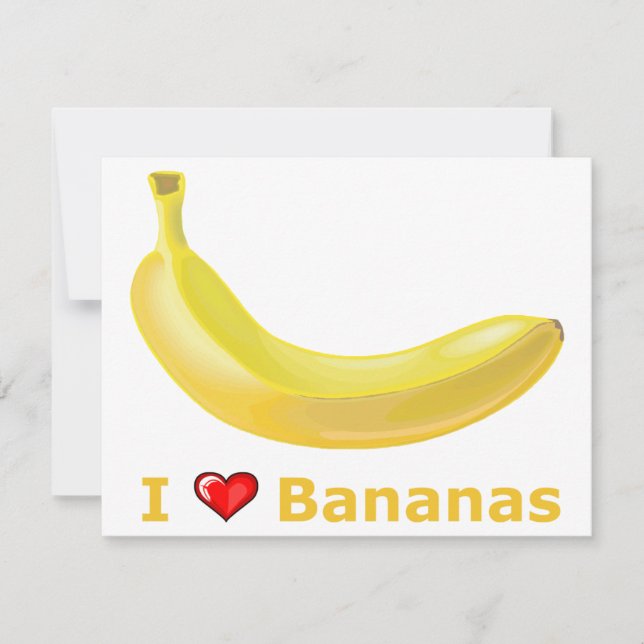 I Love Bananas (Voorkant)