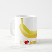 I Love Bananas Koffiemok (Voorkant links)