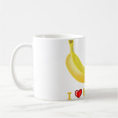 I Love Bananas Koffiemok (Links)