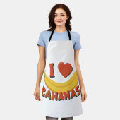 I Love Bananas Schort (Gedragen)