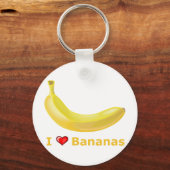 I Love Bananas Sleutelhanger (Voorkant)