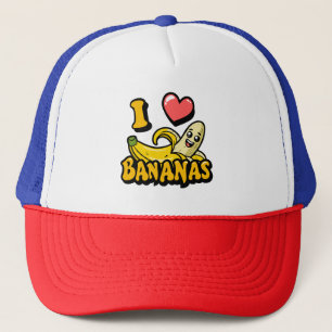 I Love Bananas Trucker Pet