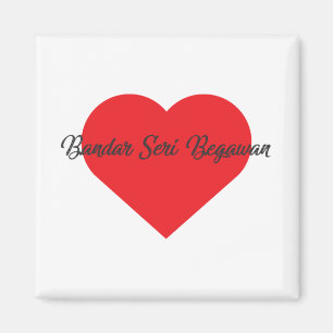 I Love Bandar Seri Begawan - Brunei Magneet