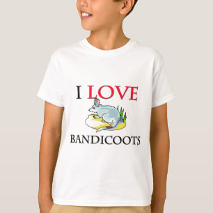 I Love Bandicoots T-shirt