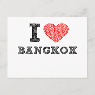 I Love Bangkok Briefkaart