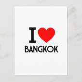 I Love Bangkok Briefkaart (Voorkant)
