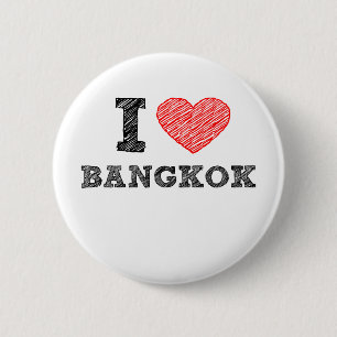 I Love Bangkok Ronde Button 5,7 Cm