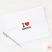 I Love Bangkok Ronde Sticker (Envelop)