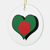 I Love Bangladesh Ornament (Links)