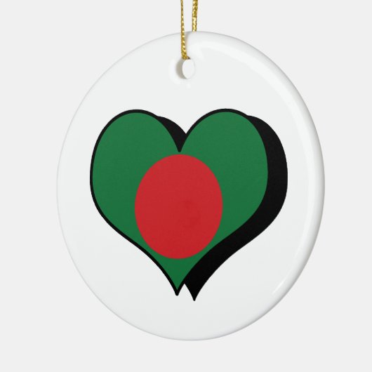I Love Bangladesh Ornament (Links)