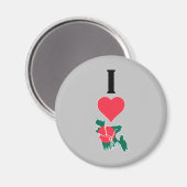 I Love Bangladesh Vertical Heart Country Flag Map Magneet (Voorkant / Achterkant)