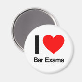 i love bar examens magneet (Voorkant / Achterkant)
