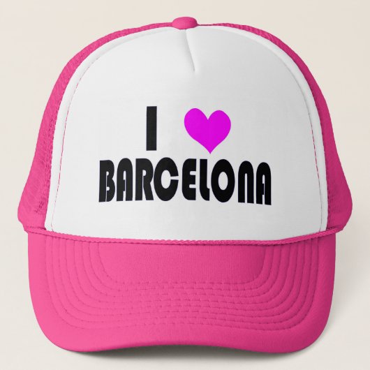 I Love Barcelona pet (Voorkant)