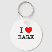 I Love Bark Sleutelhanger (Voorkant)