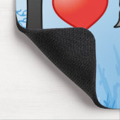 I Love Barracuda Muismat (Hoek)