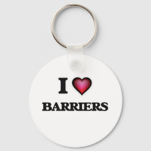 I Love Barriers Sleutelhanger