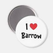 I Love Barrow Magneet (Voorkant / Achterkant)