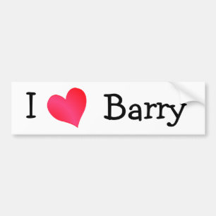 I Love Barry Bumpersticker