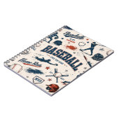 I Love Baseball Notebook & Journal | Baseball Dad Notitieboek (Linkerzijde)