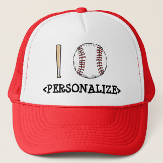 I Love (Baseball),<PERSONALIZE> Trucker Pet