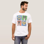 I Love Basenjis T-shirt (Voorkant volledig)