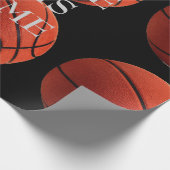 I Love Basketball Close Cadeaupapier (Hoek)
