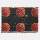 I Love Basketball Close Deken (Voorkant)