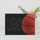 I Love Basketball Close Kaart (Staand voorkant)