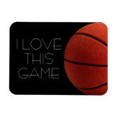 I Love Basketball Close Magneet (Horizontaal)