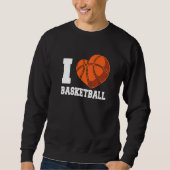I Love Basketball Coach Match Team Player   Trui (Voorkant)