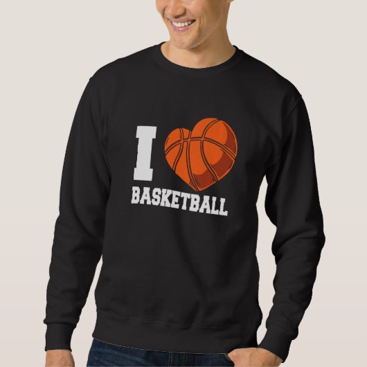 I Love Basketball Coach Match Team Player   Trui (Voorkant)