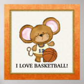 I Love Basketball poster (Voorkant)