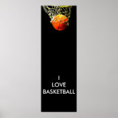 I Love Basketball Poster (Voorkant)