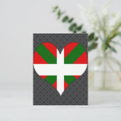 I Love Basque Briefkaart (Staand voorkant)