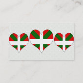 I Love Basque Visitekaartje (Achterkant)