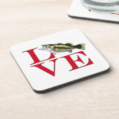 I Love Bass Bier Onderzetter (Linkerzijde)