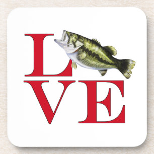 I Love Bass Bier Onderzetter