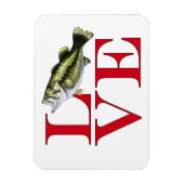 I Love Bass Magneet (Verticaal)