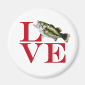I Love Bass Magneet (Voorkant)