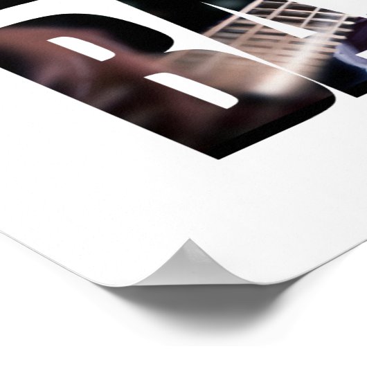 I Love Bass Poster (Hoek)