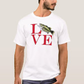 I Love Bass T-shirt (Voorkant)