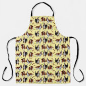 I Love Basset Hound Dogs Schort (Voorkant)