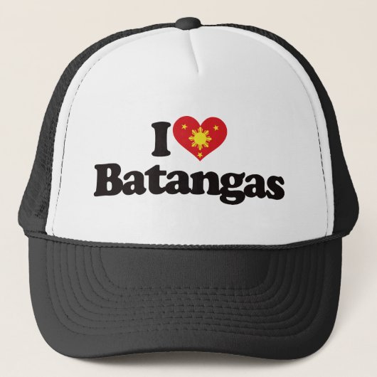 I Love Batangas Trucker Pet (Voorkant)