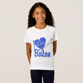 I Love Baton T-shirt (Voorkant volledig)