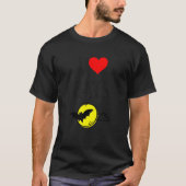 I Love Bats I Heart Bats Vampire Bat lover Chiropt T-shirt (Voorkant)