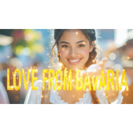 I LOVE BAVARIA BRIEFKAART