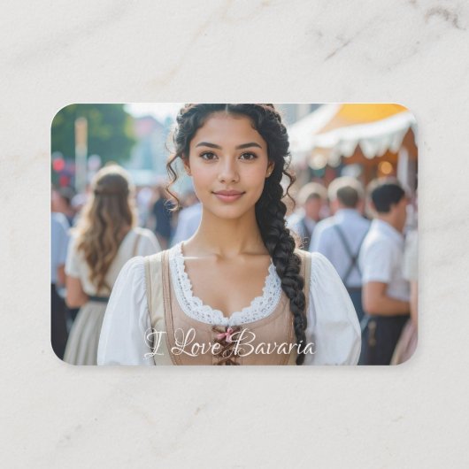 I LOVE BAVARIA INFORMATIEKAARTJE (Achterkant)